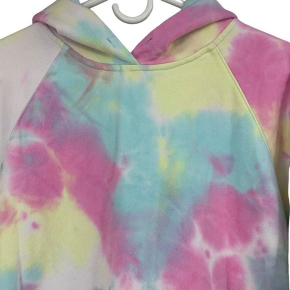 Dance & Marvel Sweatshirt Hoodie Tie Dye Large Women 2587 Vici GUC Pullover - Picture 2 of 9